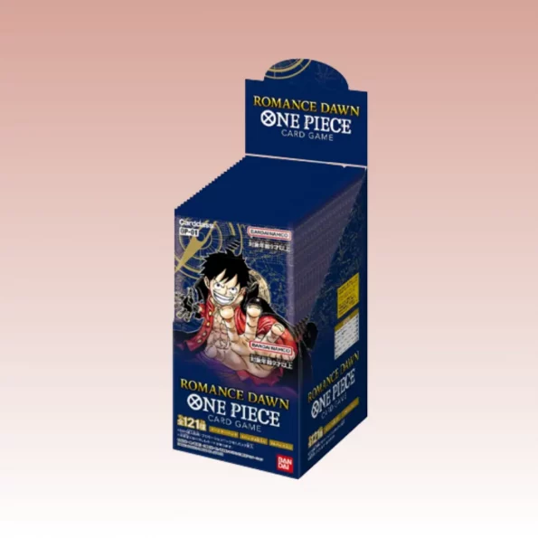 One piece booster display box japanese one piece OP01