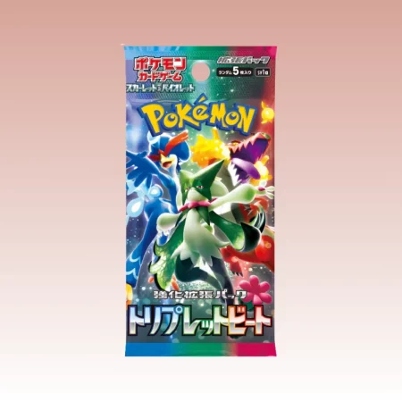BOOSTER POKEMON TRIPLE BEAT SV1A GO JAPANESE DISPLAY