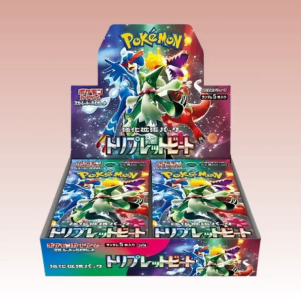 Espositore box pokemon japaense Triple Beat SV1A